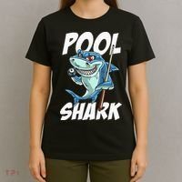 Funny Billiards Pool Shark Snooker Hall Joke Billiard T-Shirt thumb 4
