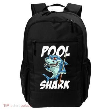 Funny Billiards Pool Shark Snooker Hall Joke Billiard Backpack