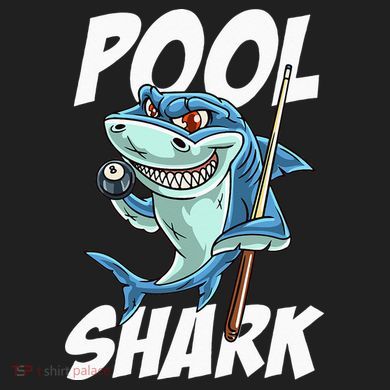 Funny Billiards Pool Shark Snooker Hall Joke Billiard Urban Oversized Heavyweight T-Shirt