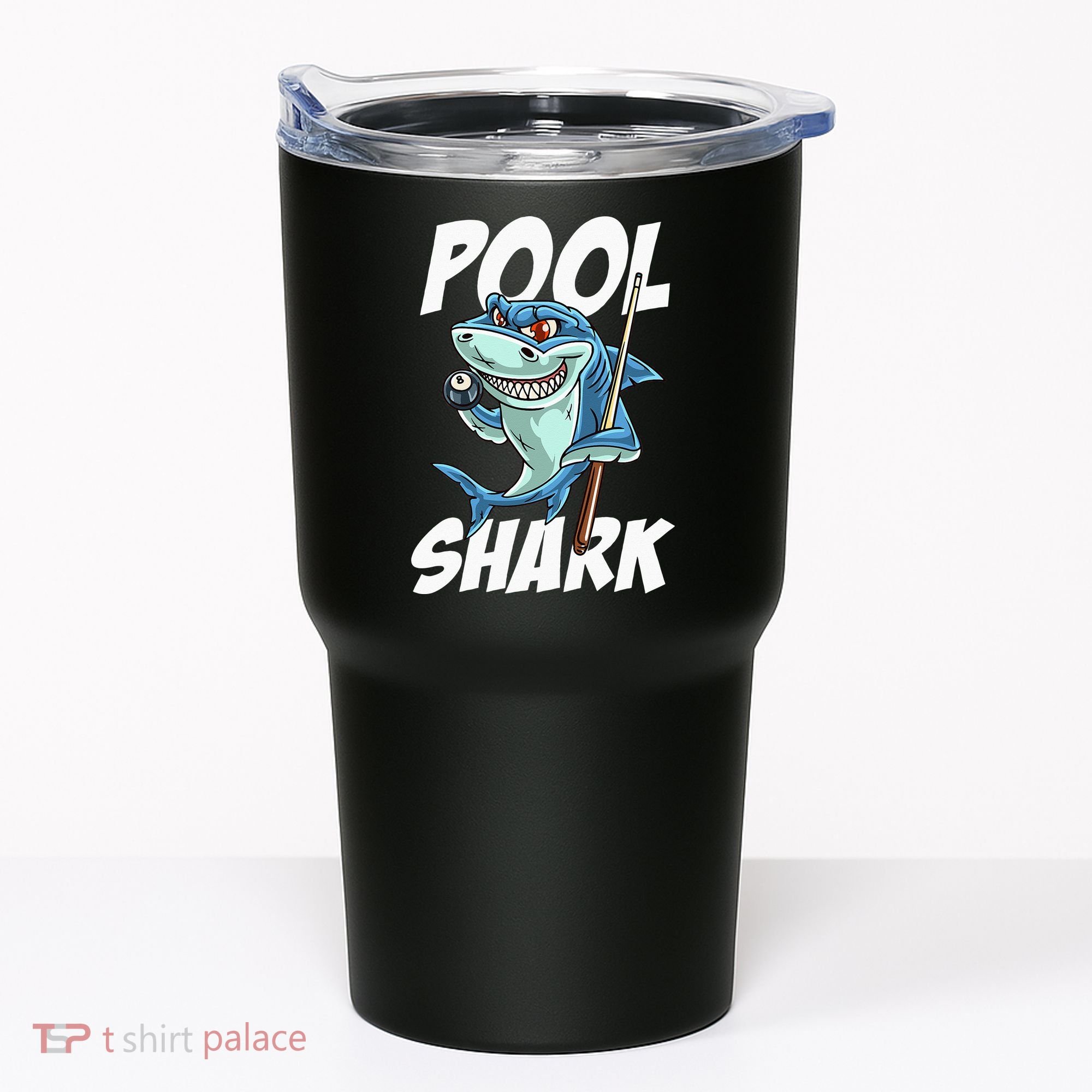 Funny Billiards Pool Shark Snooker Hall Joke Billiard Tumbler