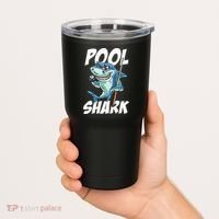 Funny Billiards Pool Shark Snooker Hall Joke Billiard Tumbler thumb 2