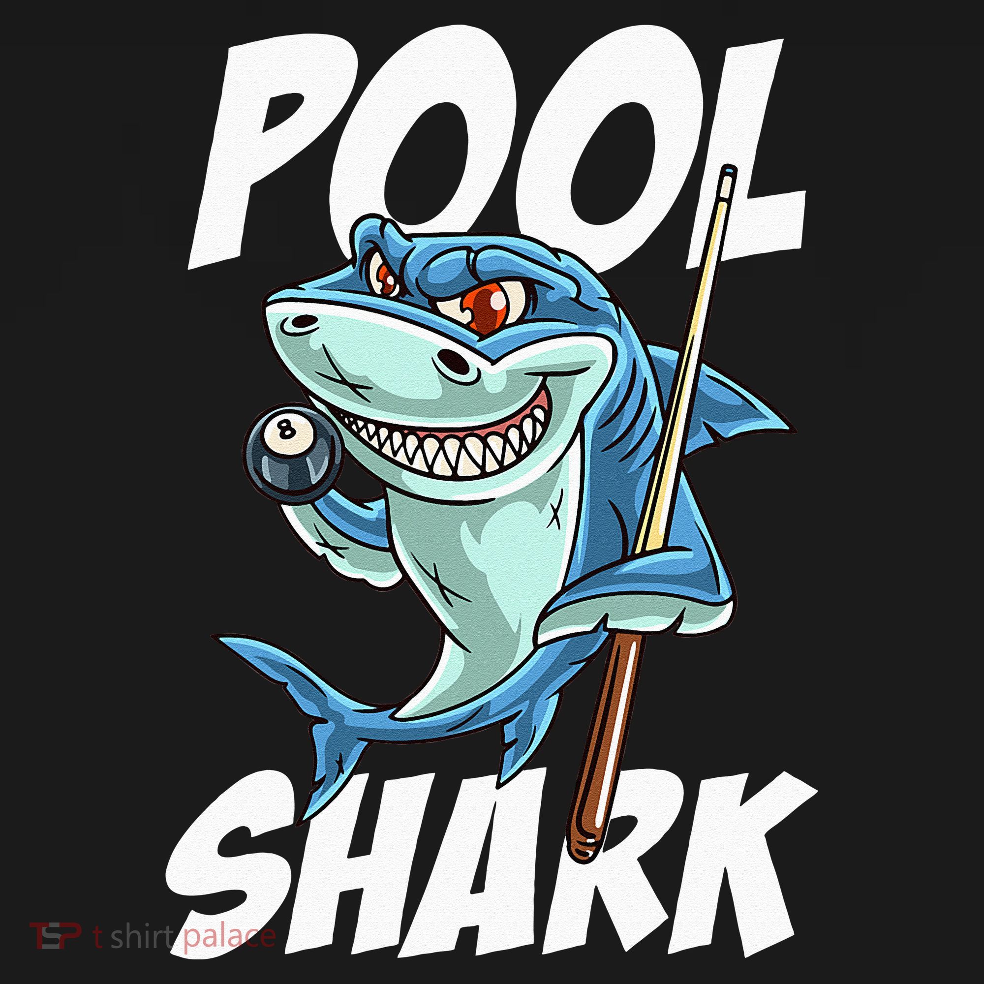 Funny Billiards Pool Shark Snooker Hall Joke Billiard Mousepad