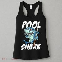 Funny Billiards Pool Shark Snooker Hall Joke Billiard Women's Tank Top thumb 3