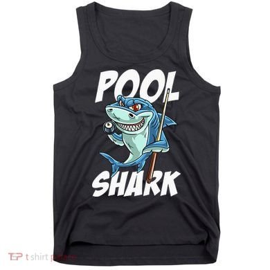 Funny Billiards Pool Shark Snooker Hall Joke Billiard Tank Top