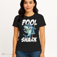 Funny Billiards Pool Shark Snooker Hall Joke Billiard Women's T-Shirt thumb 4