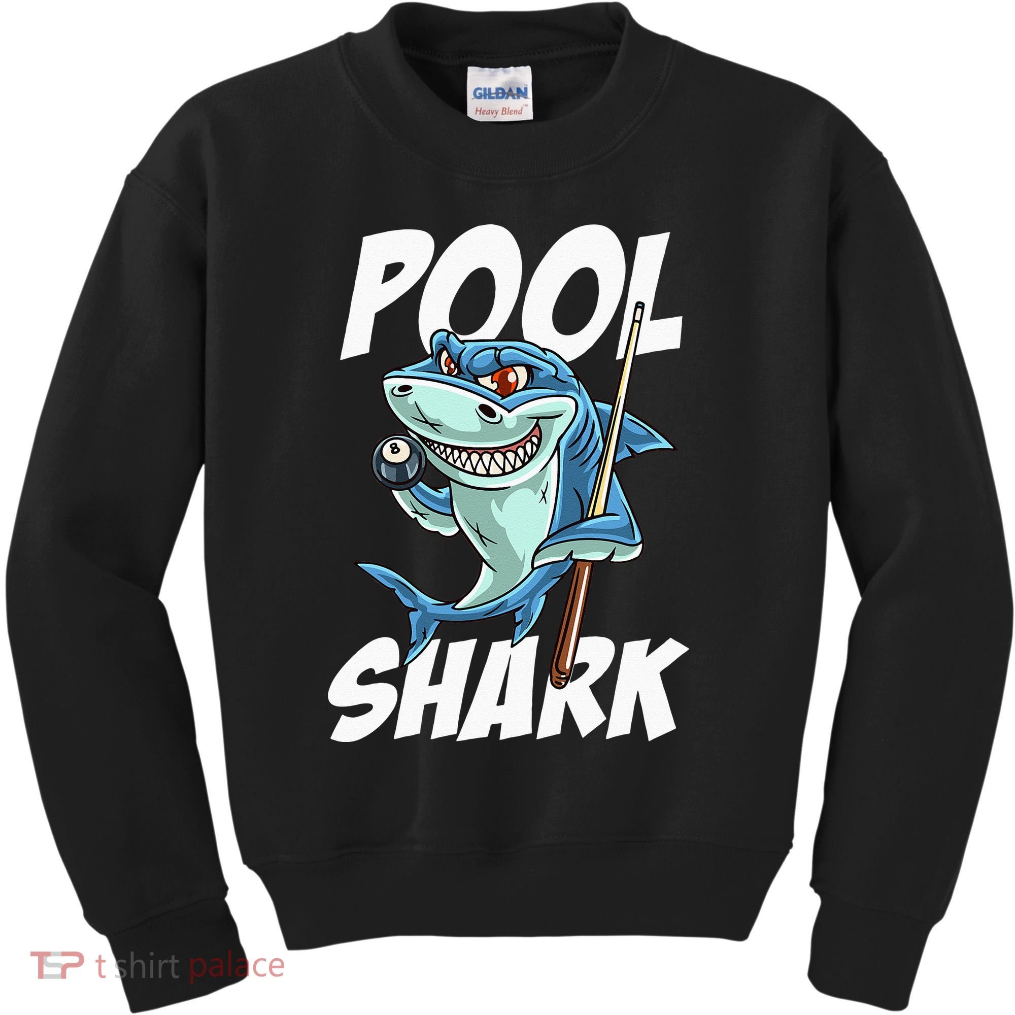 Funny Billiards Pool Shark Snooker Hall Joke Billiard Kids Sweatshirt