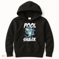 Funny Billiards Pool Shark Snooker Hall Joke Billiard Kids Hoodie thumb 0