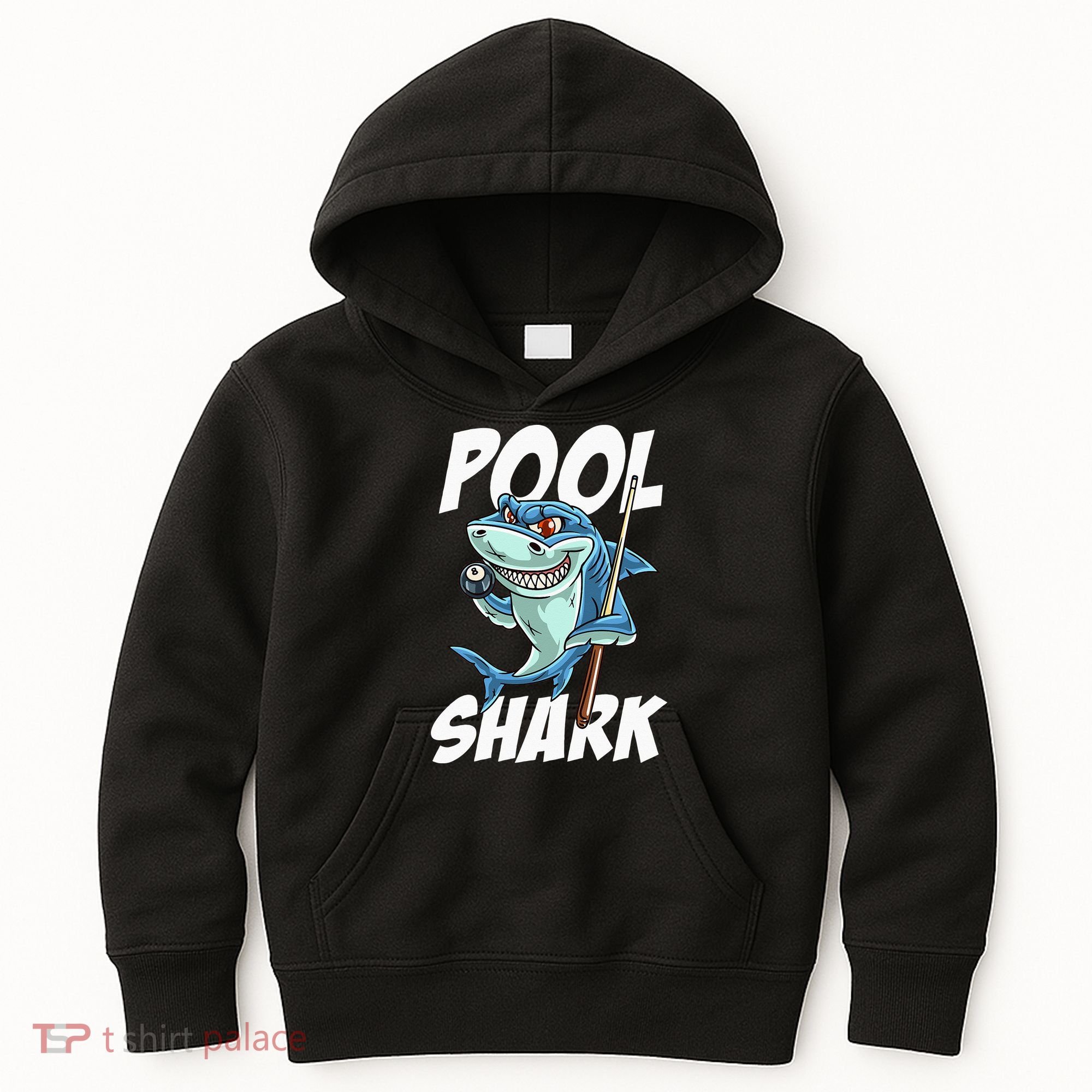 Funny Billiards Pool Shark Snooker Hall Joke Billiard Kids Hoodie
