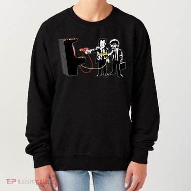 Funny Banksy Pulp Fiction Parody Women's Sweatshirt