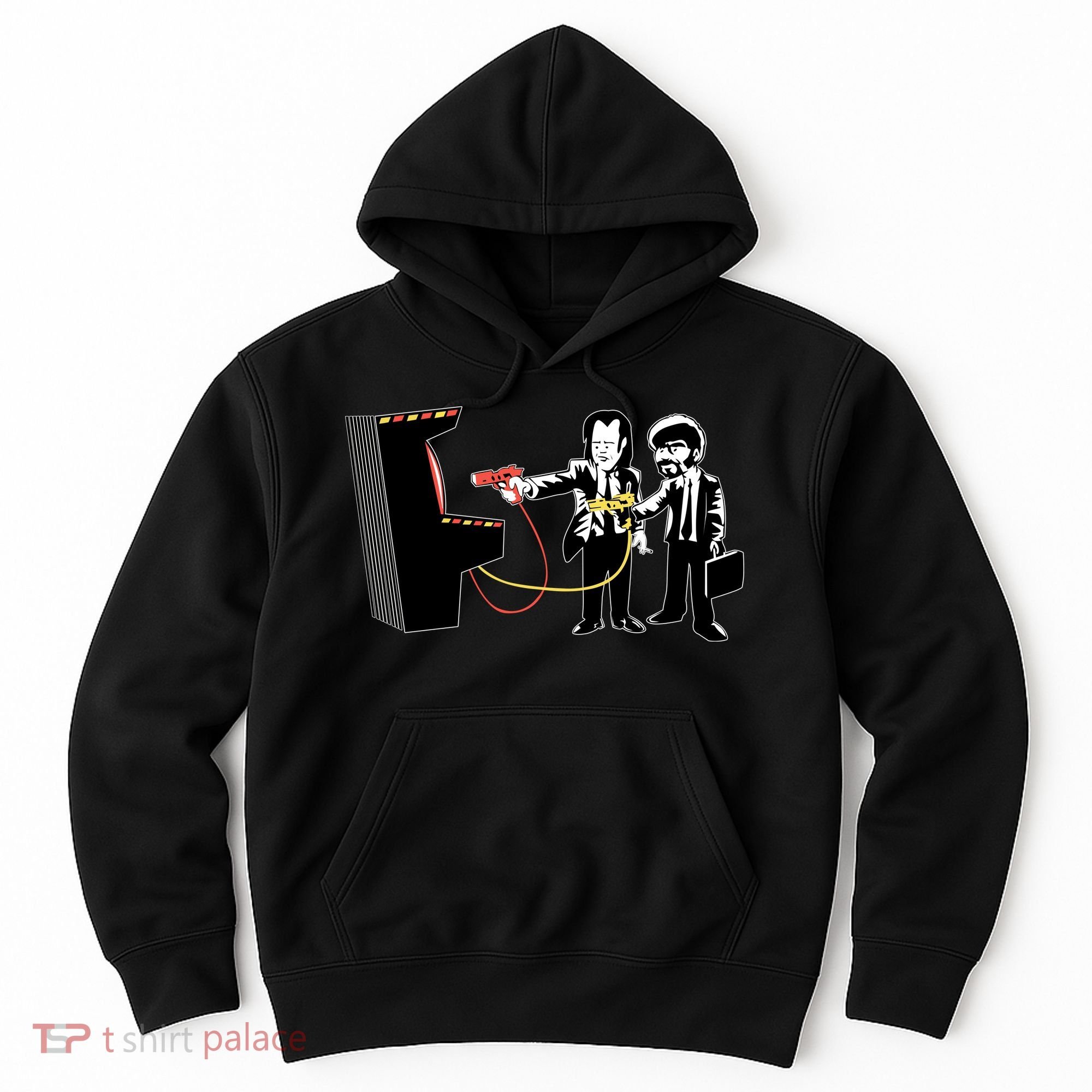 Funny Banksy Pulp Fiction Parody Hoodie