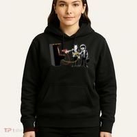 Funny Banksy Pulp Fiction Parody Hoodie thumb 5