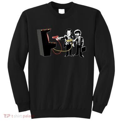 Funny Banksy Pulp Fiction Parody Sweatshirt