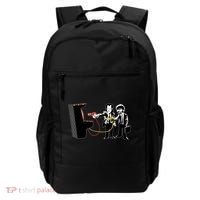 Funny Banksy Pulp Fiction Parody Backpack thumb 0