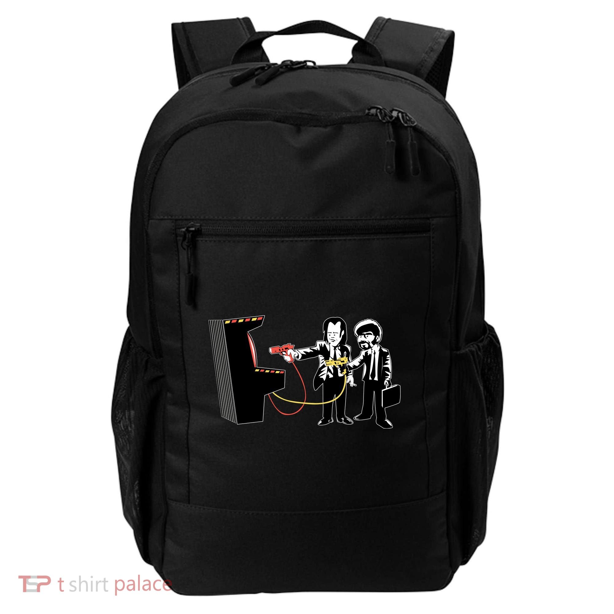 Funny Banksy Pulp Fiction Parody Backpack