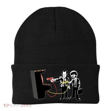 Funny Banksy Pulp Fiction Parody Beanie