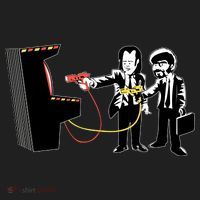 Funny Banksy Pulp Fiction Parody Beanie thumb 2