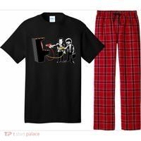 Funny Banksy Pulp Fiction Parody Pajama Set thumb 0