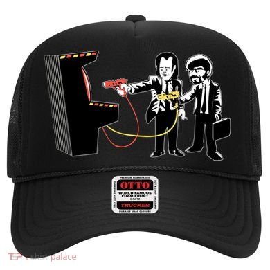 Funny Banksy Pulp Fiction Parody Hat