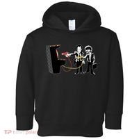 Funny Banksy Pulp Fiction Parody Toddler Hoodie thumb 0