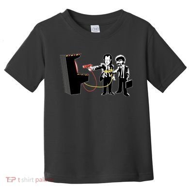 Funny Banksy Pulp Fiction Parody Toddler T-Shirt