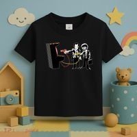 Funny Banksy Pulp Fiction Parody Toddler T-Shirt thumb 3