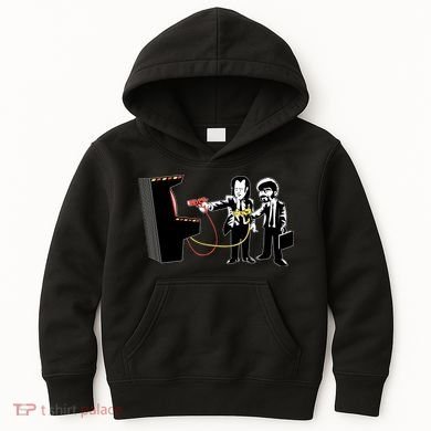 Funny Banksy Pulp Fiction Parody Kids Hoodie