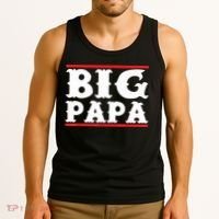 Funny Big Papa Big Daddy Father's Day Tank Top thumb 3