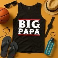 Funny Big Papa Big Daddy Father's Day Tank Top thumb 4