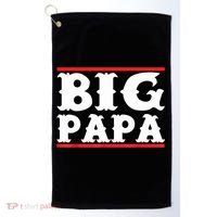 Funny Big Papa Big Daddy Father's Day Golf Towel thumb 0