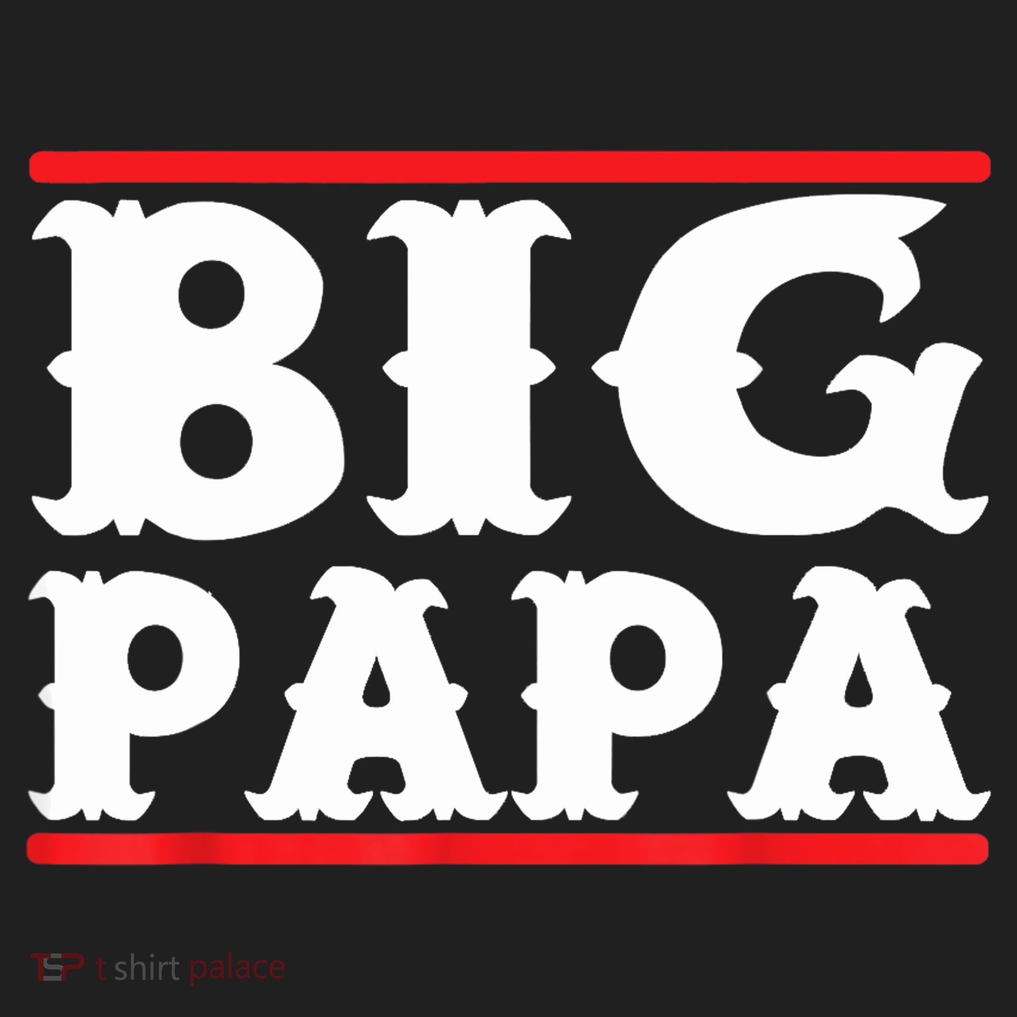 Funny Big Papa Big Daddy Father's Day Golf Towel