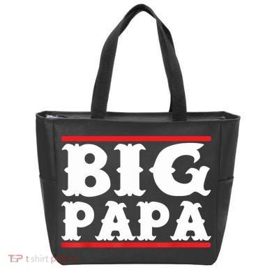 Funny Big Papa Big Daddy Father's Day Tote Bag
