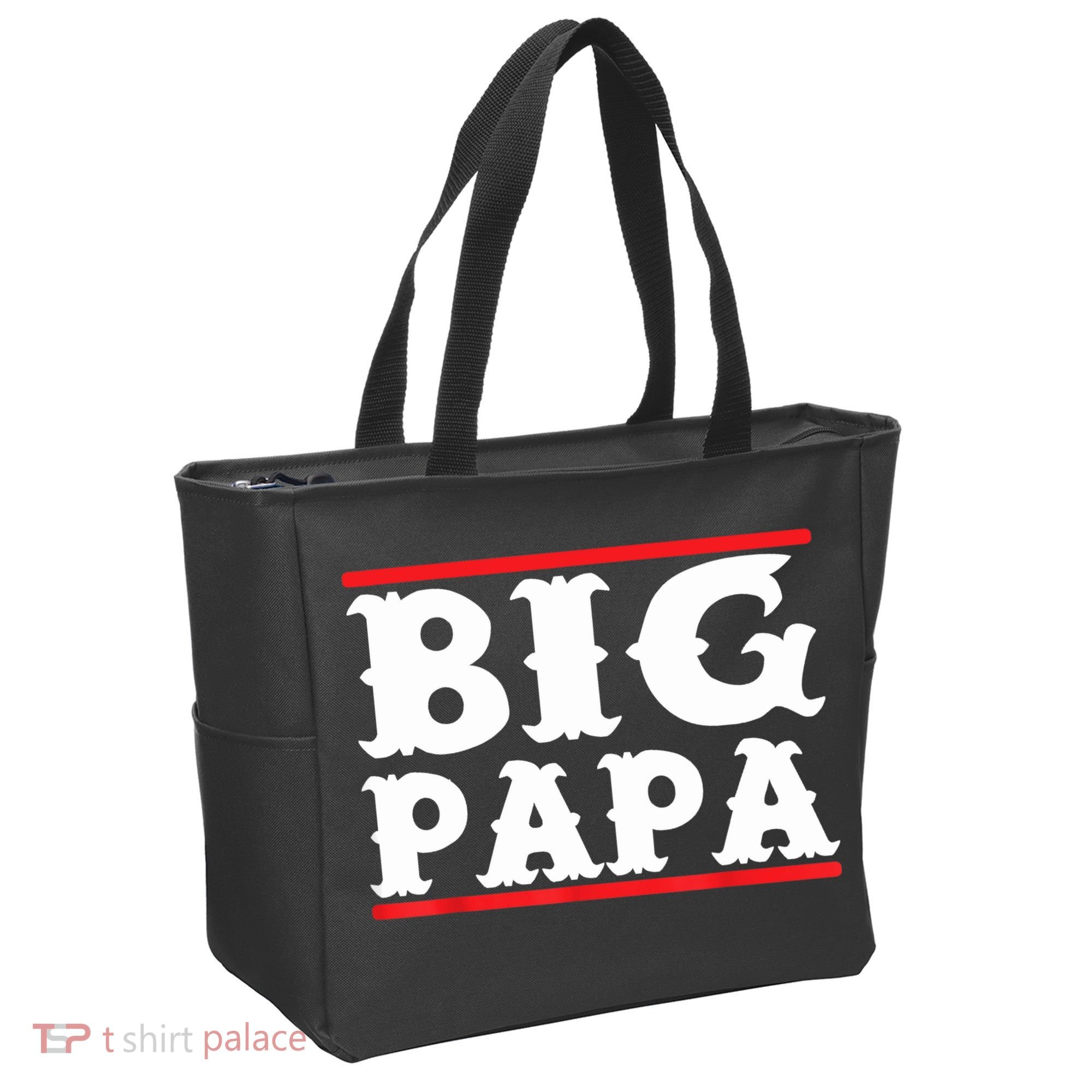 Funny Big Papa Big Daddy Father's Day Tote Bag