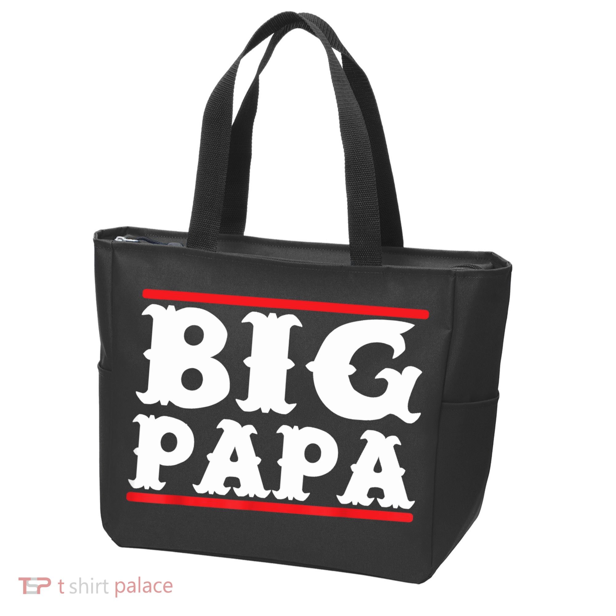 Funny Big Papa Big Daddy Father's Day Tote Bag