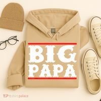 Funny Big Papa Big Daddy Father's Day Hoodie thumb 4