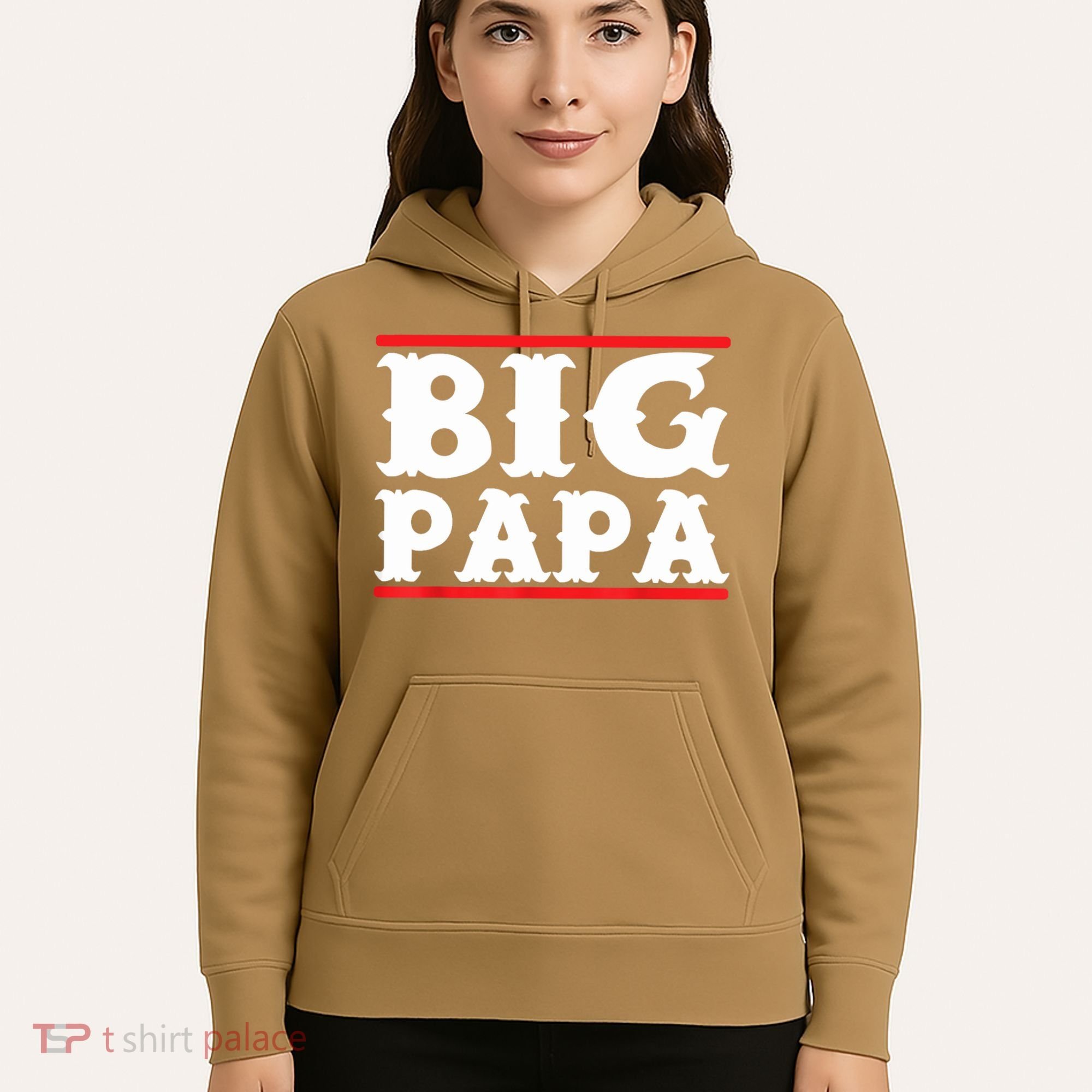 Funny Big Papa Big Daddy Father's Day Hoodie
