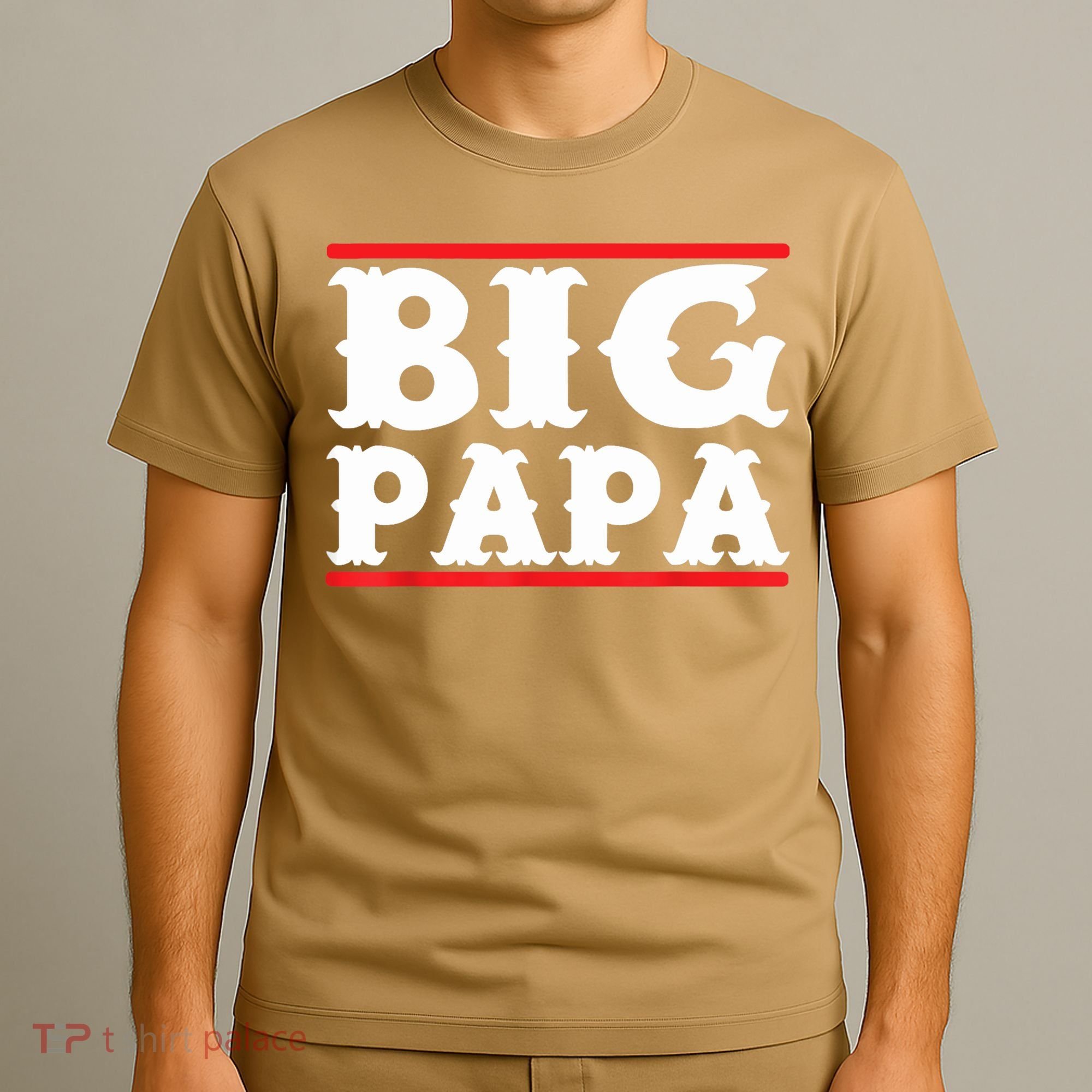 Funny Big Papa Big Daddy Father's Day T-Shirt