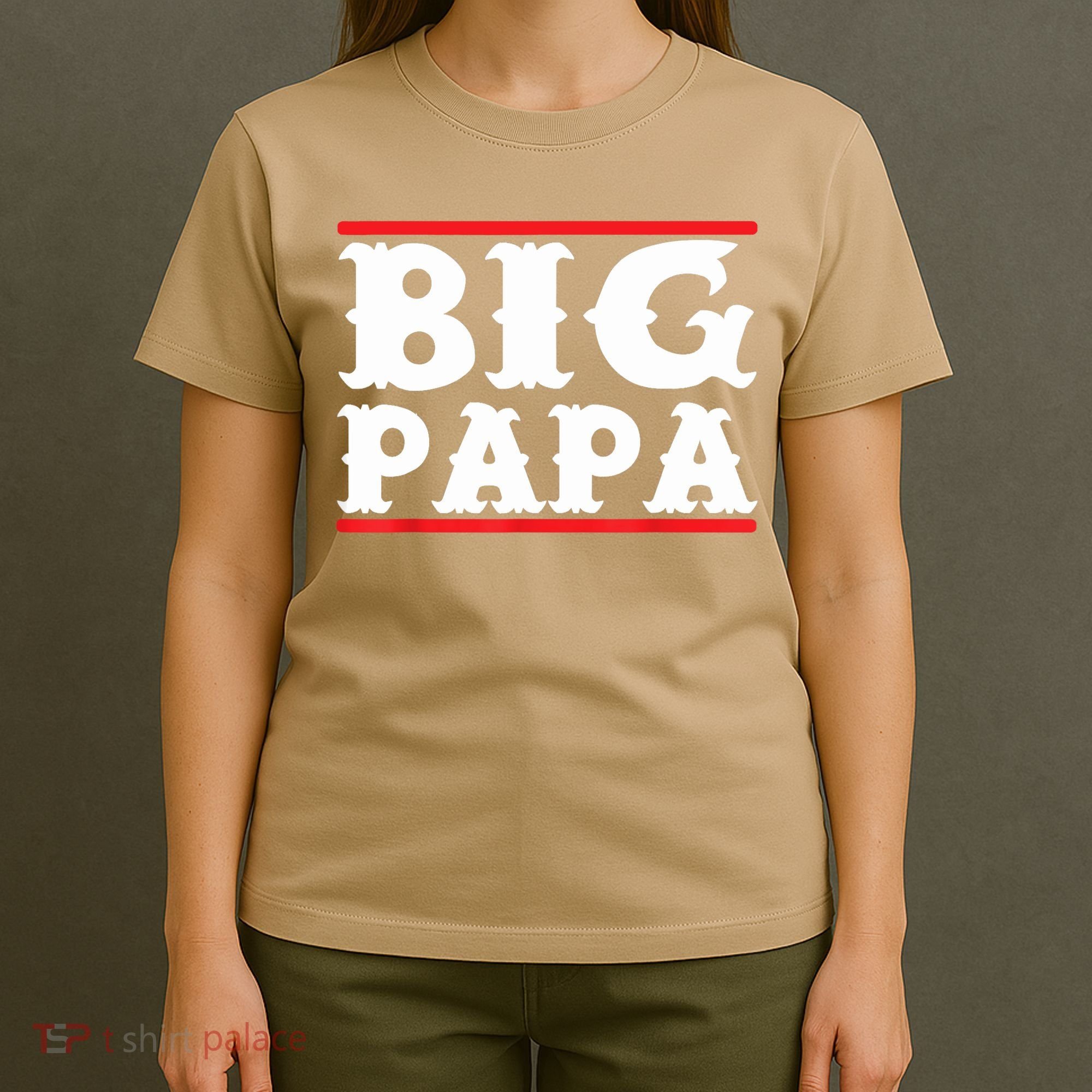 Funny Big Papa Big Daddy Father's Day T-Shirt