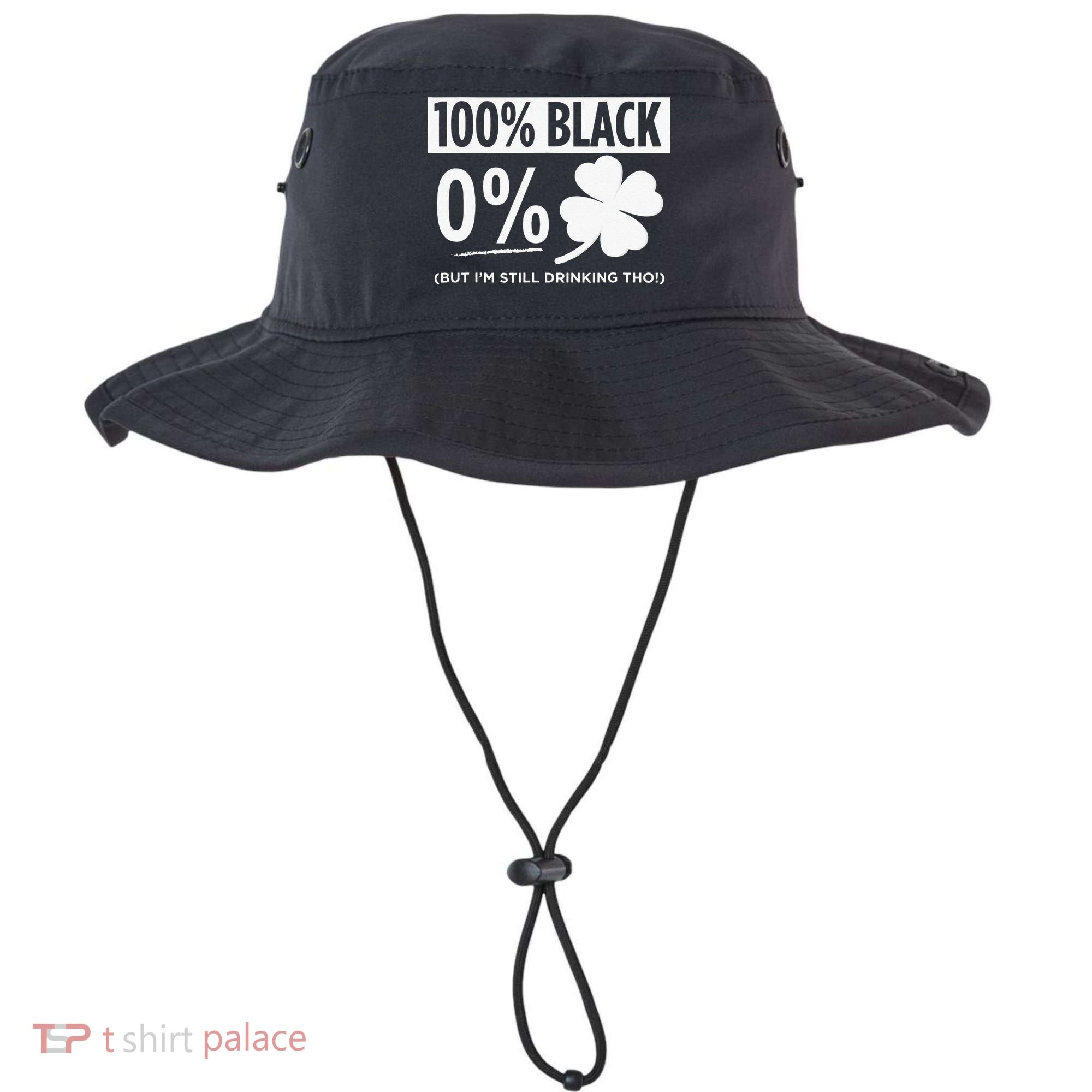 Funny Black People St Patricks Day Irish Shamrock Bucket Hat