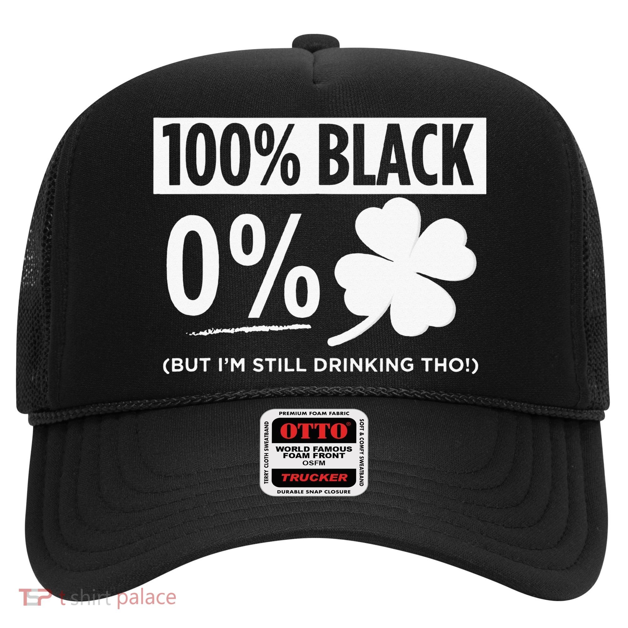Funny Black People St Patricks Day Irish Shamrock Hat