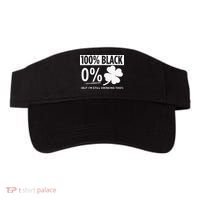 Funny Black People St Patricks Day Irish Shamrock Visor thumb 0