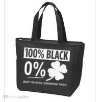 Funny Black People St Patricks Day Irish Shamrock Tote Bag thumb 3