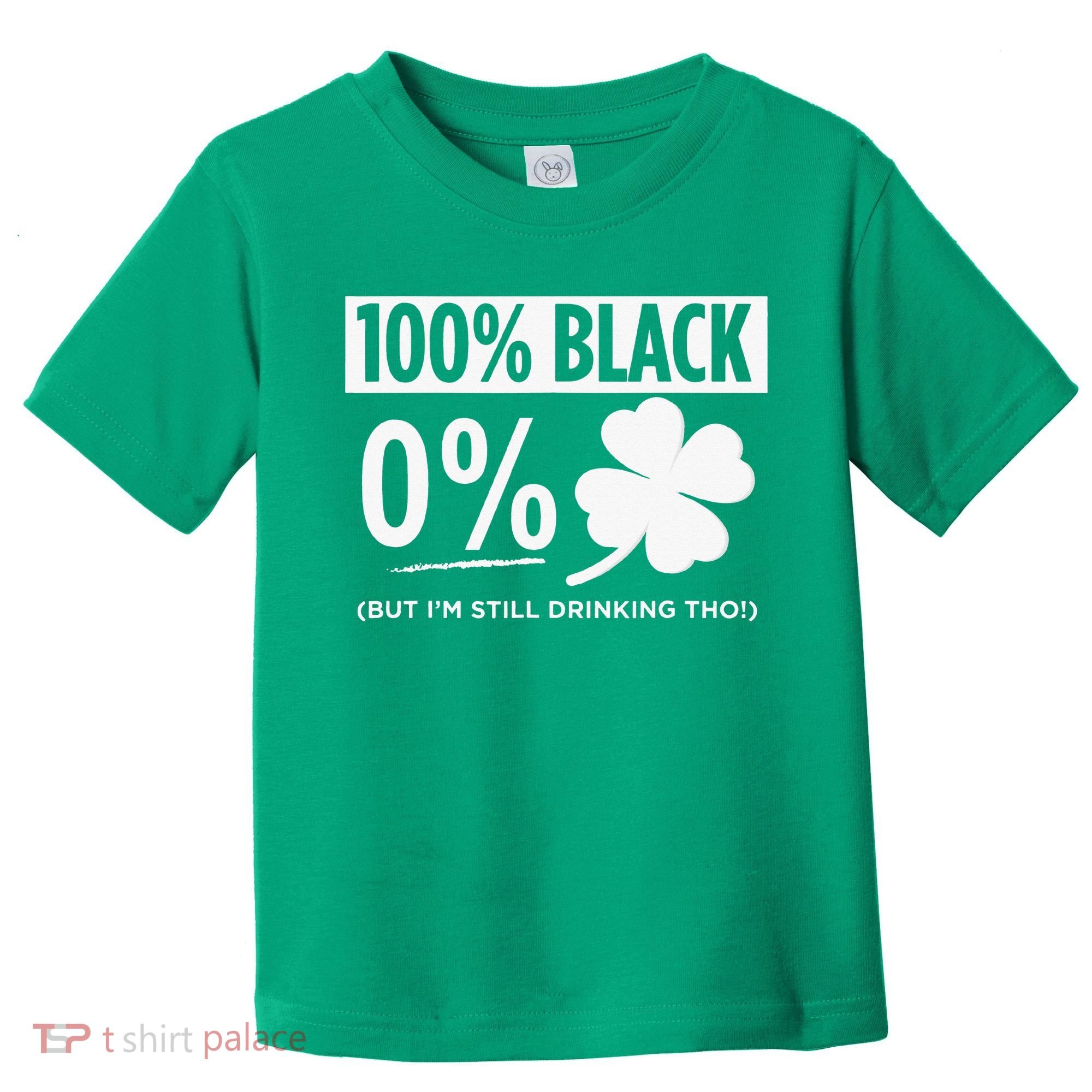 Funny Black People St Patricks Day Irish Shamrock Toddler T-Shirt