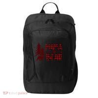 Funny  Buffalo Plaid Mama Bear Gift City Backpack thumb 0