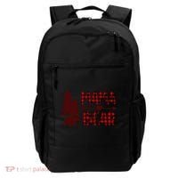 Funny  Buffalo Plaid Mama Bear Gift Backpack thumb 0