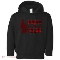 Funny  Buffalo Plaid Mama Bear Gift Toddler Hoodie thumb 0