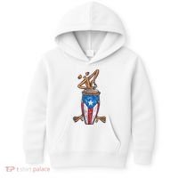 Funny Boricua Puerto Rican Coqui Taino Flag Kids Hoodie thumb 0