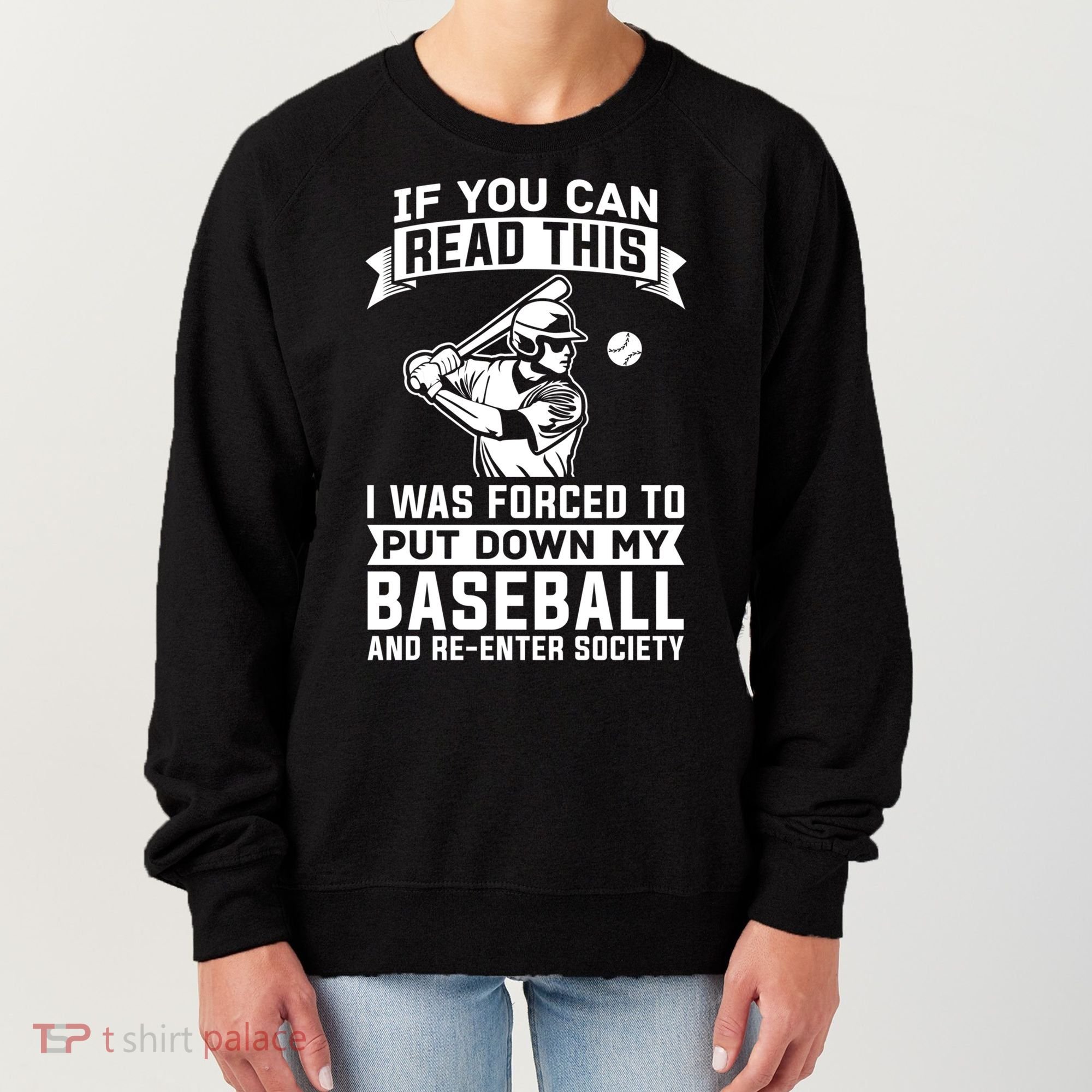 Funny Baseball Player Funny Gift Baseballer Meaningful Gift Women's Sweatshirt