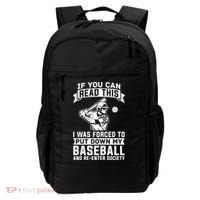 Funny Baseball Player Funny Gift Baseballer Meaningful Gift Backpack thumb 0