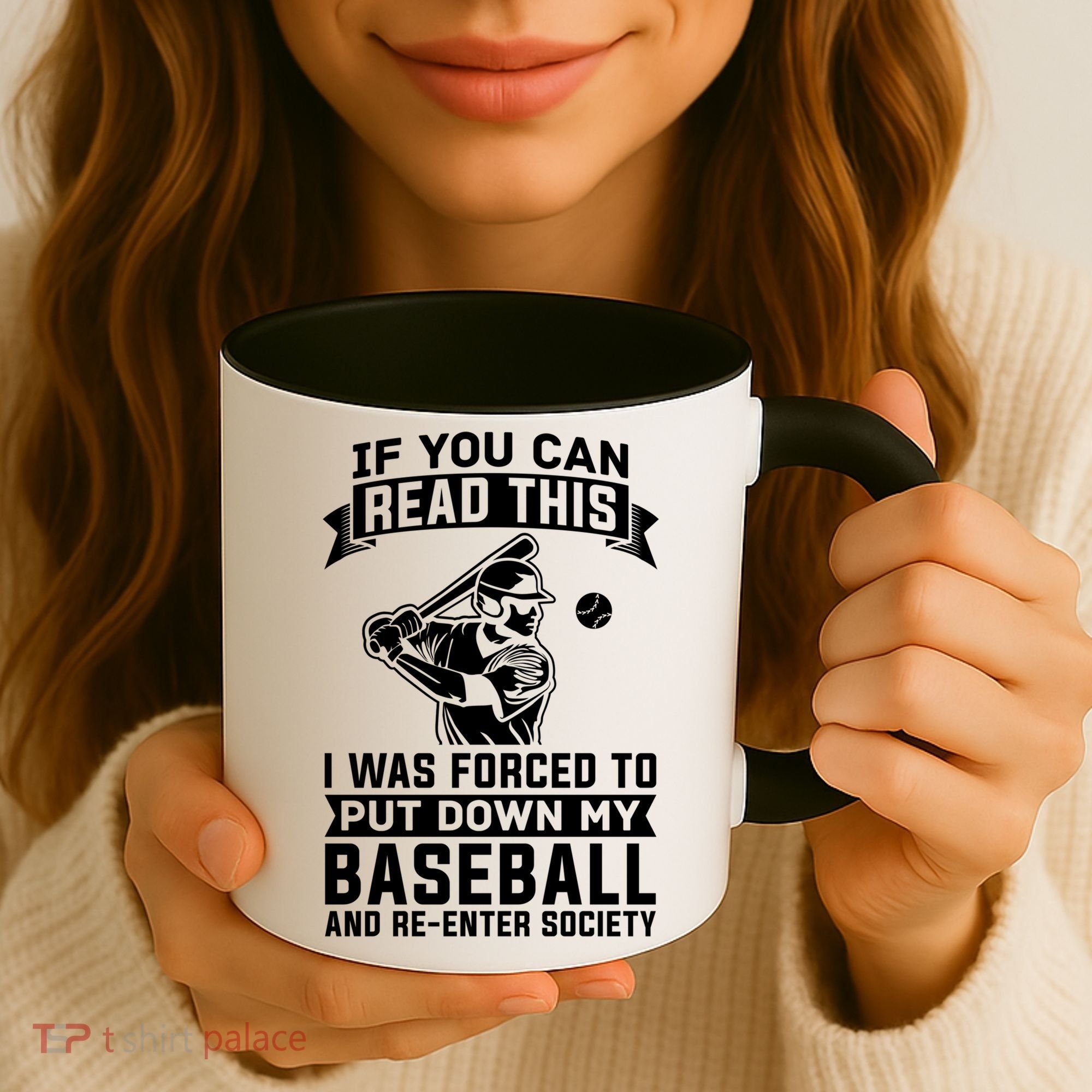 Funny Baseball Player Funny Gift Baseballer Meaningful Gift Coffee Mug