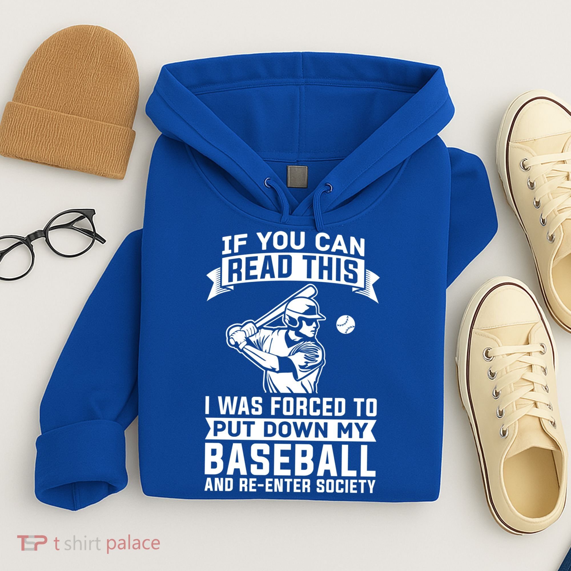 Funny Baseball Player Funny Gift Baseballer Meaningful Gift Hoodie